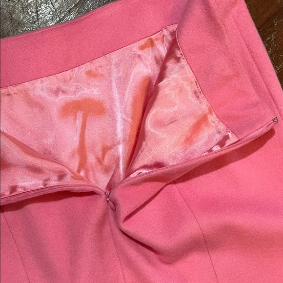 Pink Tartan Vibrant Pink Pencil Skirt - Picture 10 of 10